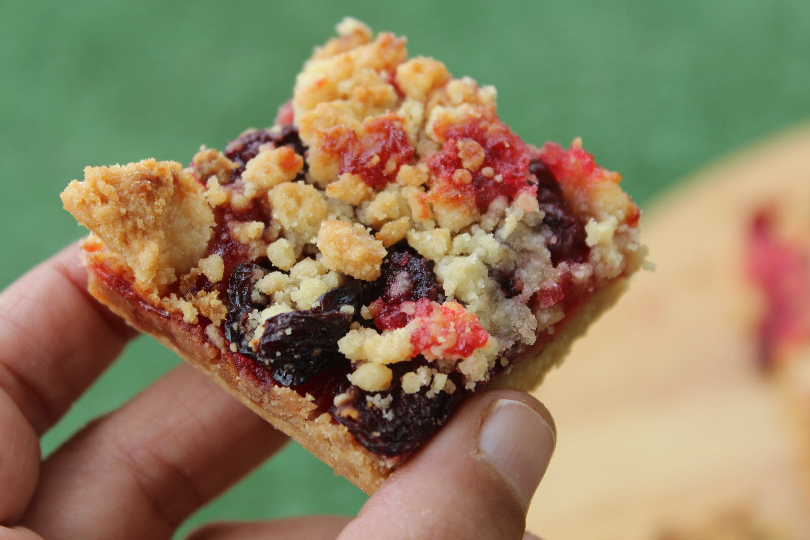 Jam Crumble Tart