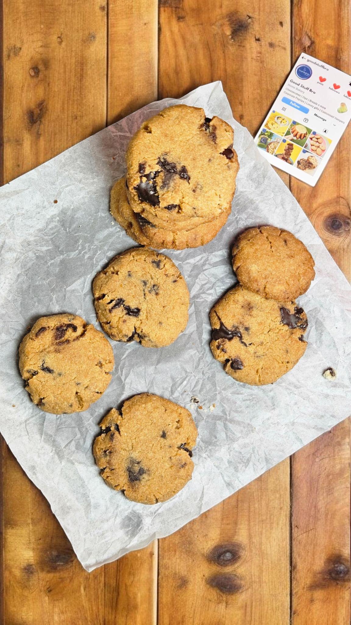 Golden Magic Cookies (Whole Wheat)