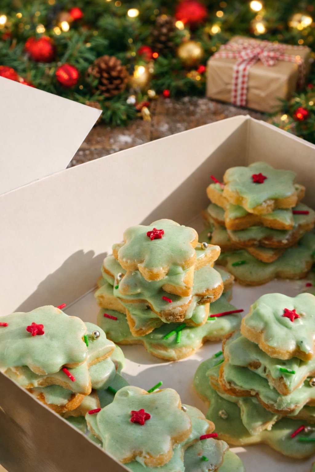 Cookie Christmas Trees